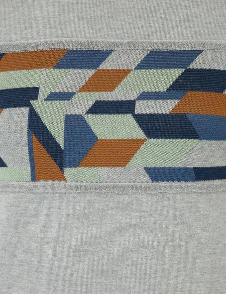 Açık Gri Melanj Slim Fit Kazak - 50241416014