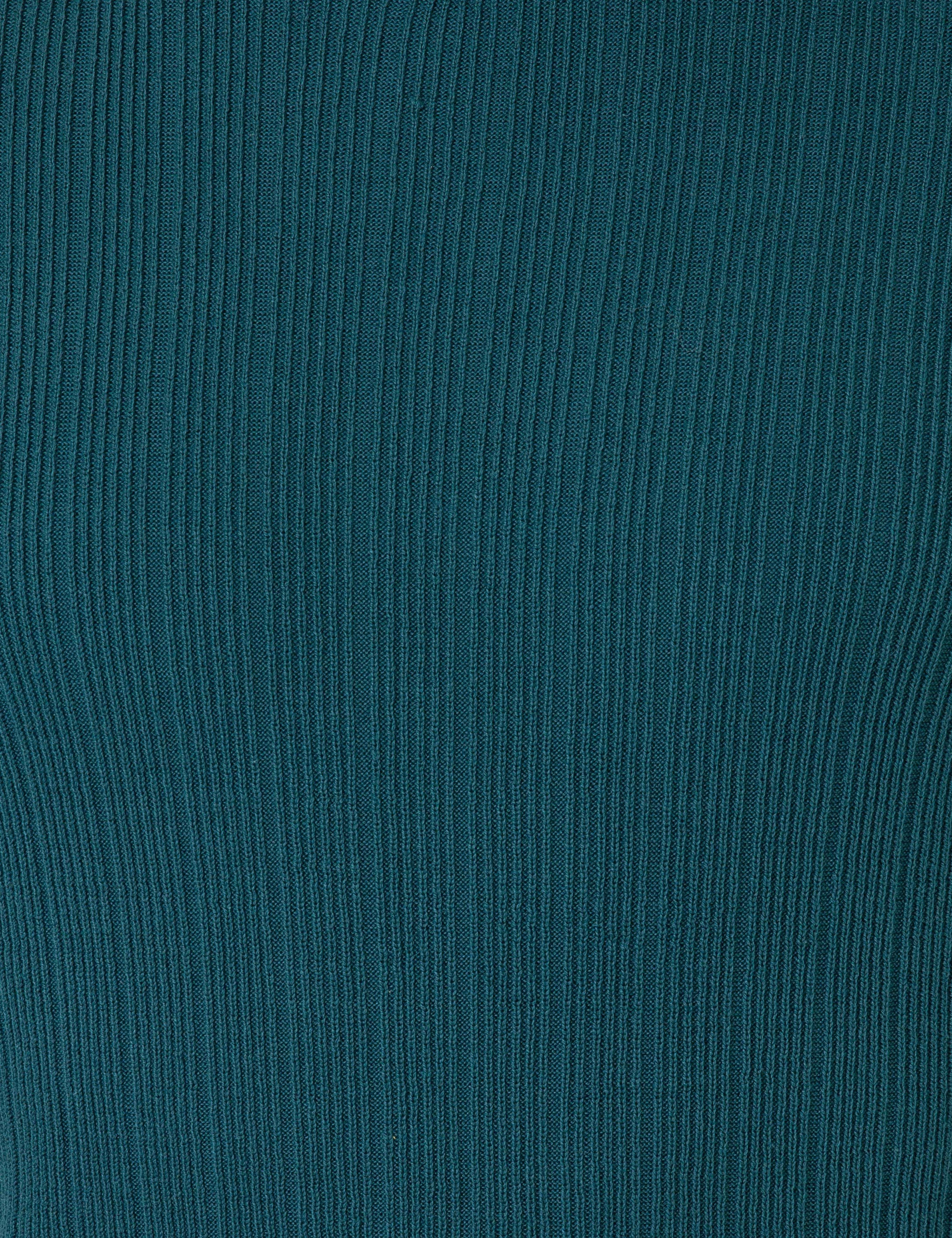 Mavi Slim Fit Balıkçı Yaka Triko Kazak