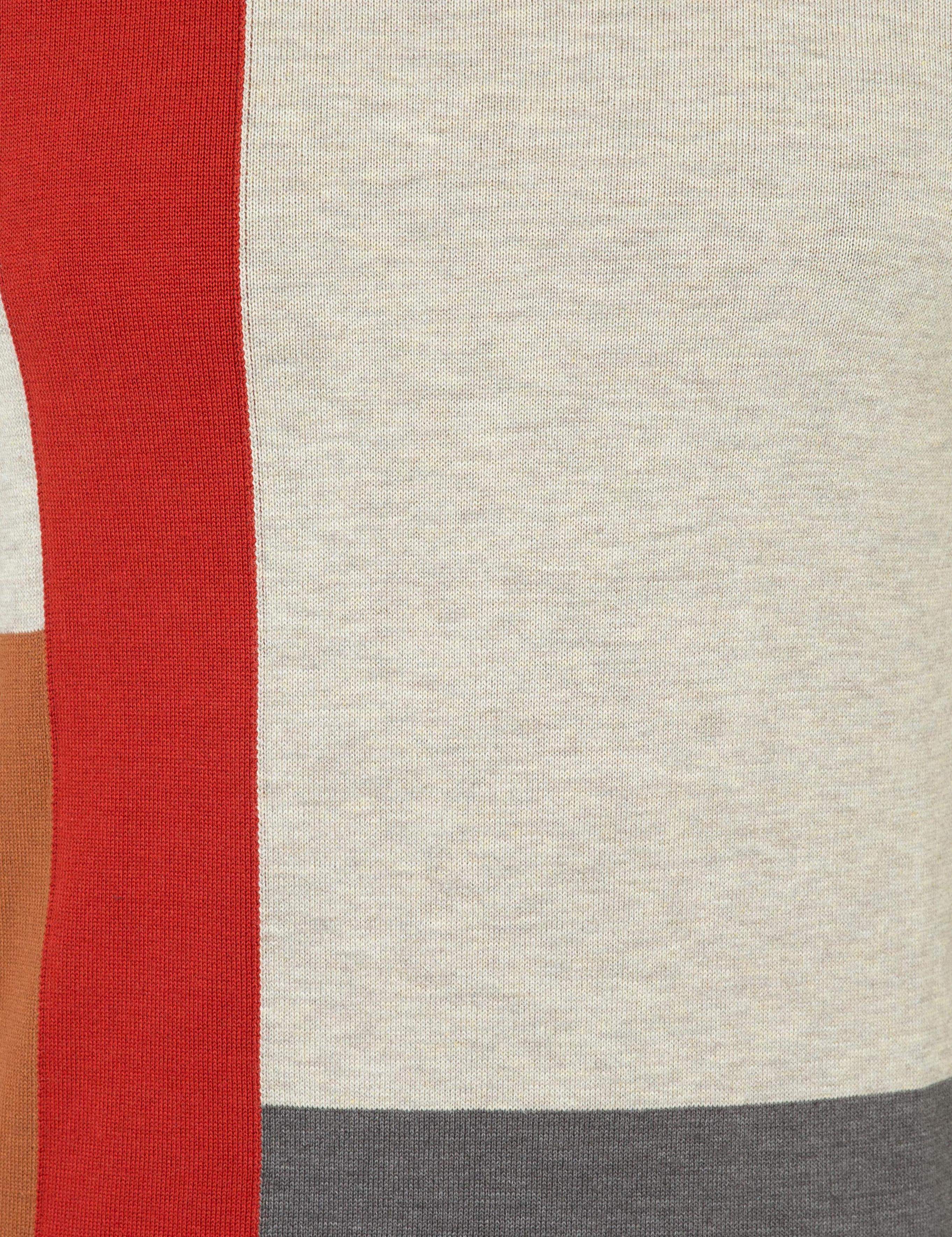 Kum Melanj Slim Fit Bisiklet Yaka Triko Kazak