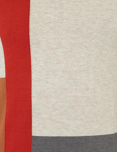 Kum Melanj Slim Fit Bisiklet Yaka Triko Kazak - 50240605028