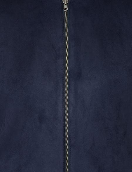 Lacivert Deri Ceket - 50250402012