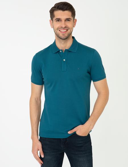 Zümrüt Slim Fit Polo Yaka Merserize Tişört - 50249879095