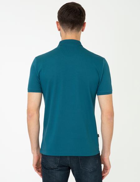 Zümrüt Slim Fit Polo Yaka Merserize Tişört - 50249879095