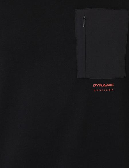 Siyah Comfort Fit Sweatshirt - 50240100045