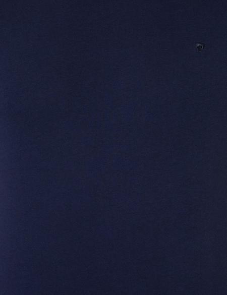 Lacivert Slim Fit Bisiklet Yaka Basic Tişört - 50252189023