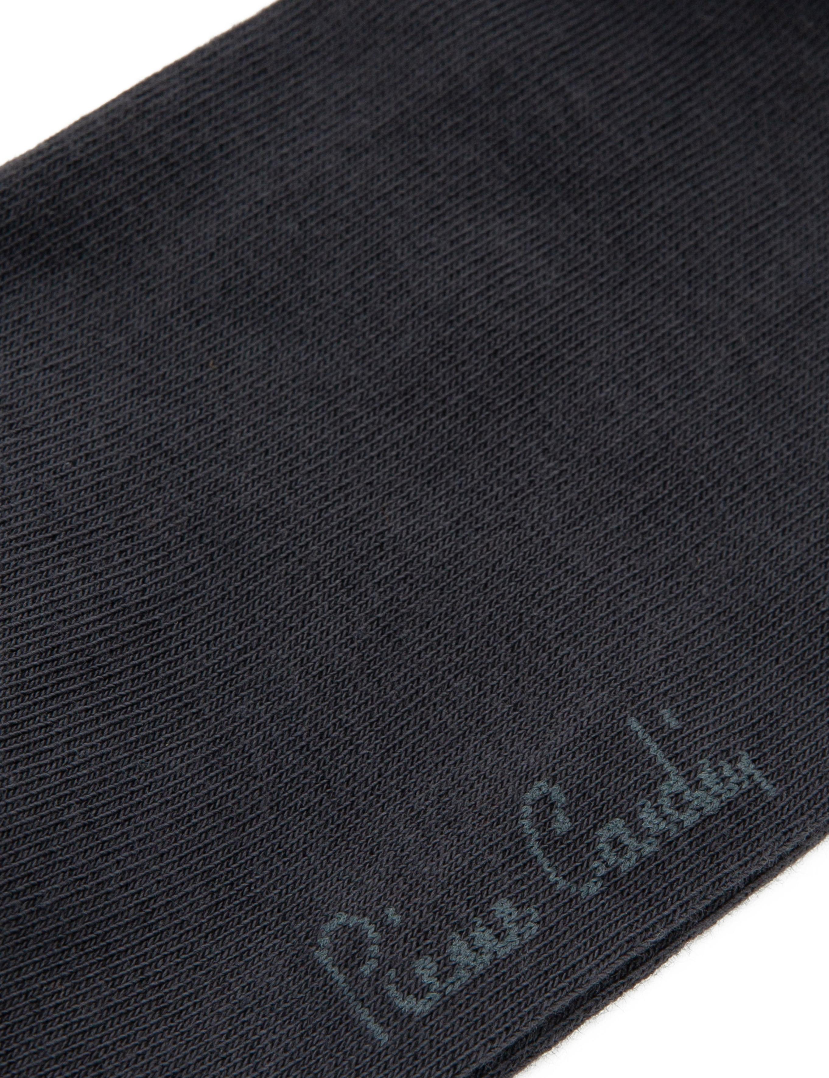 Erkek Antrasit Düz Soket Çorap