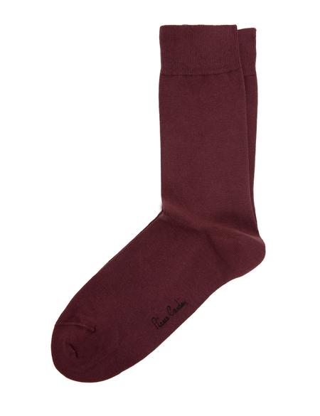 Erkek Bordo Düz Soket Çorap - 50250973008