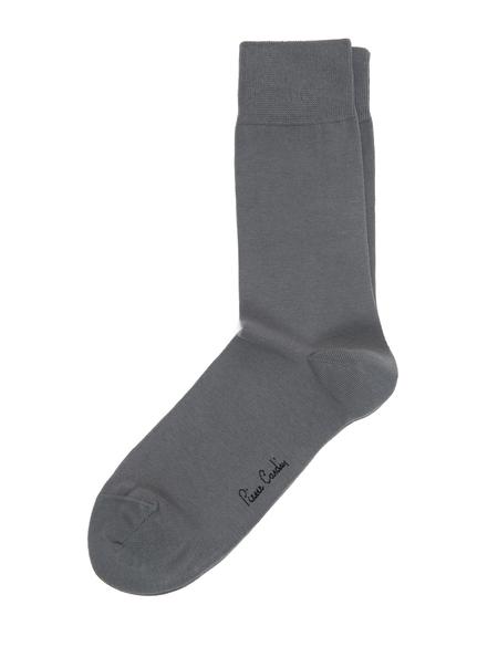 Erkek Gri Düz Soket Çorap - 50250973003