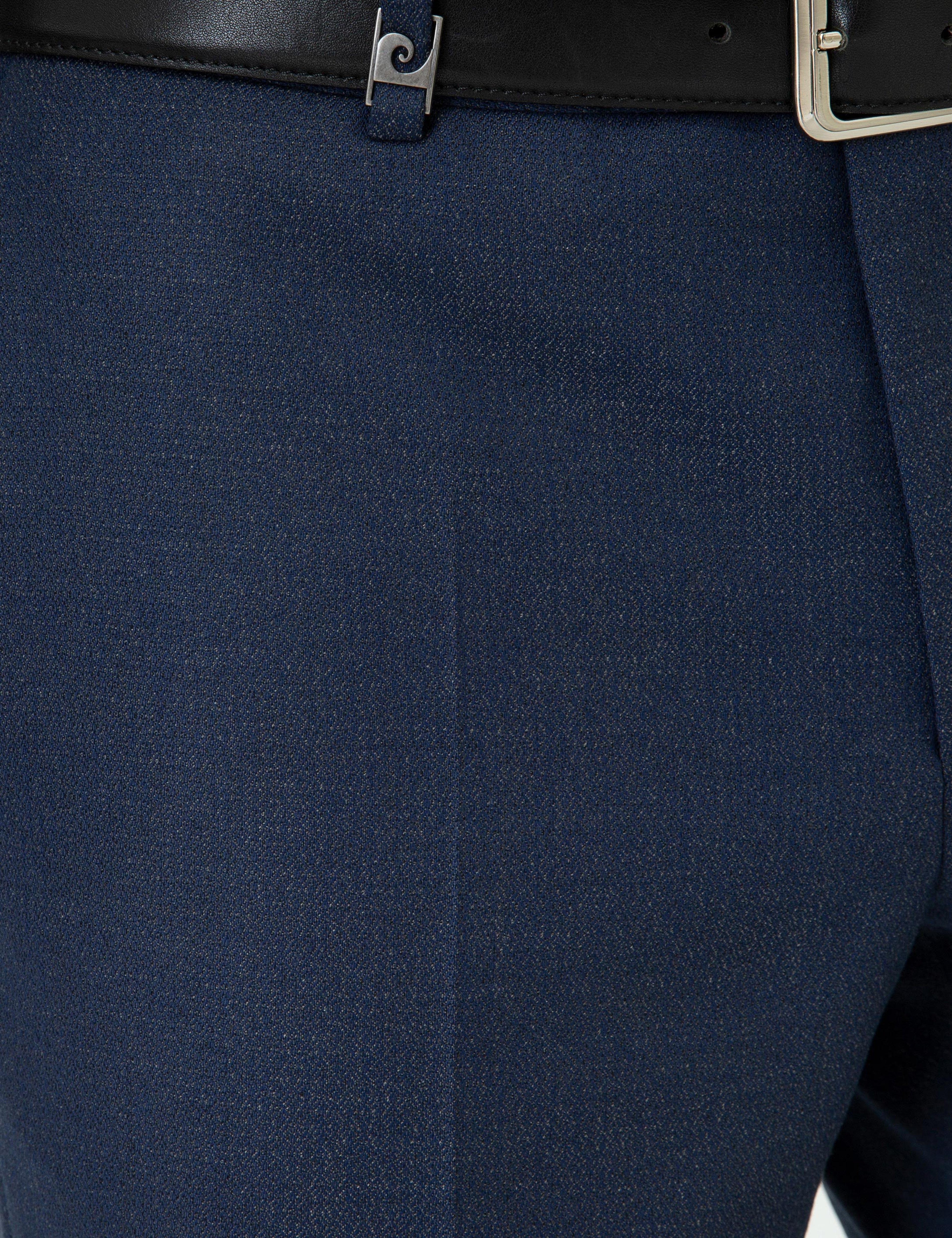 Lacivert Slim Fit Kumaş Pantolon - Image 5