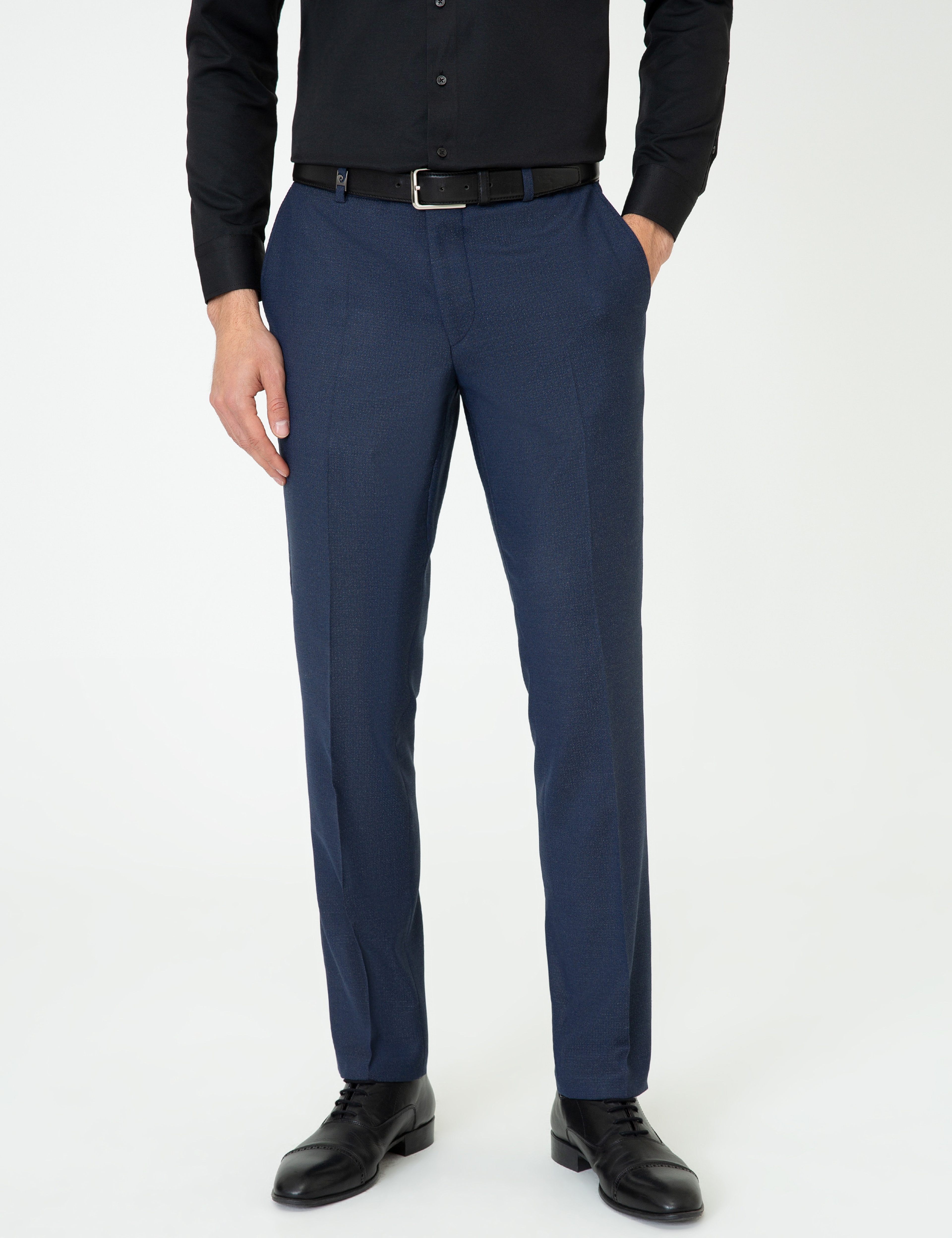 Lacivert Slim Fit Kumaş Pantolon - Image 2