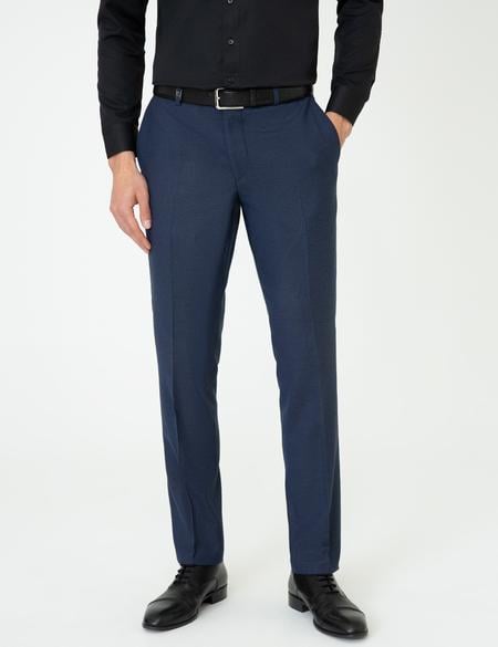 Lacivert Slim Fit Kumaş Pantolon - 50252284005