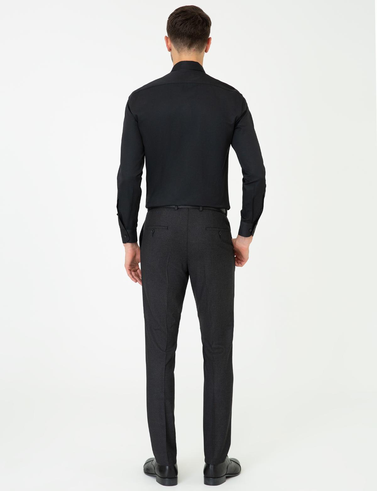 Siyah Slim Fit Pantolon - 50252284050
