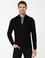 Siyah Slim Fit Triko Hırka