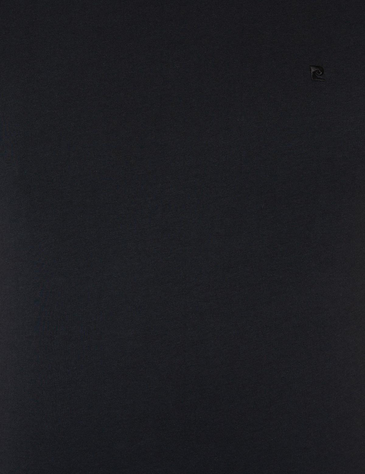 Siyah Slim Fit Bisiklet Yaka Basic Tişört - 50252189010