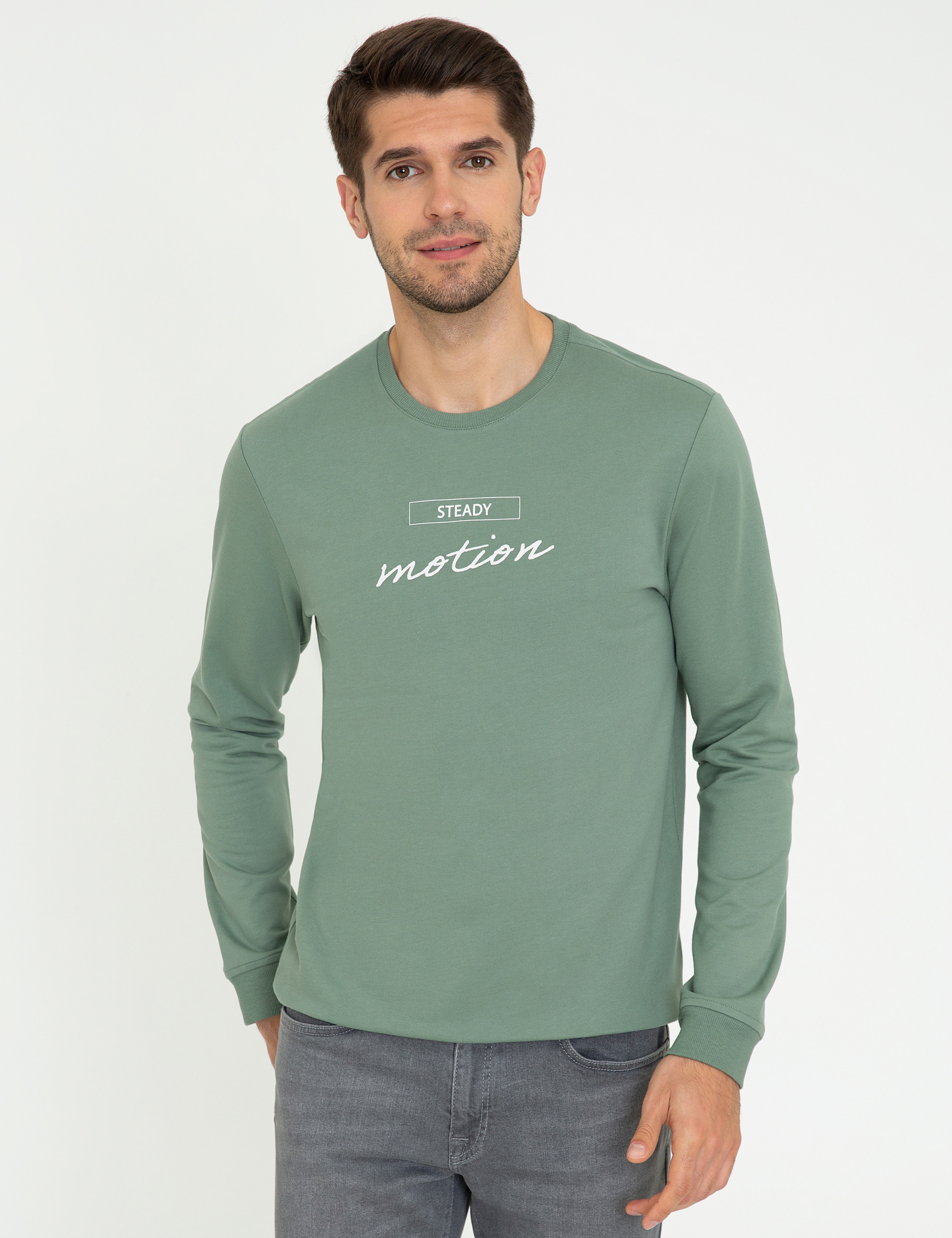 Yeşil Sweatshirt - Image 1
