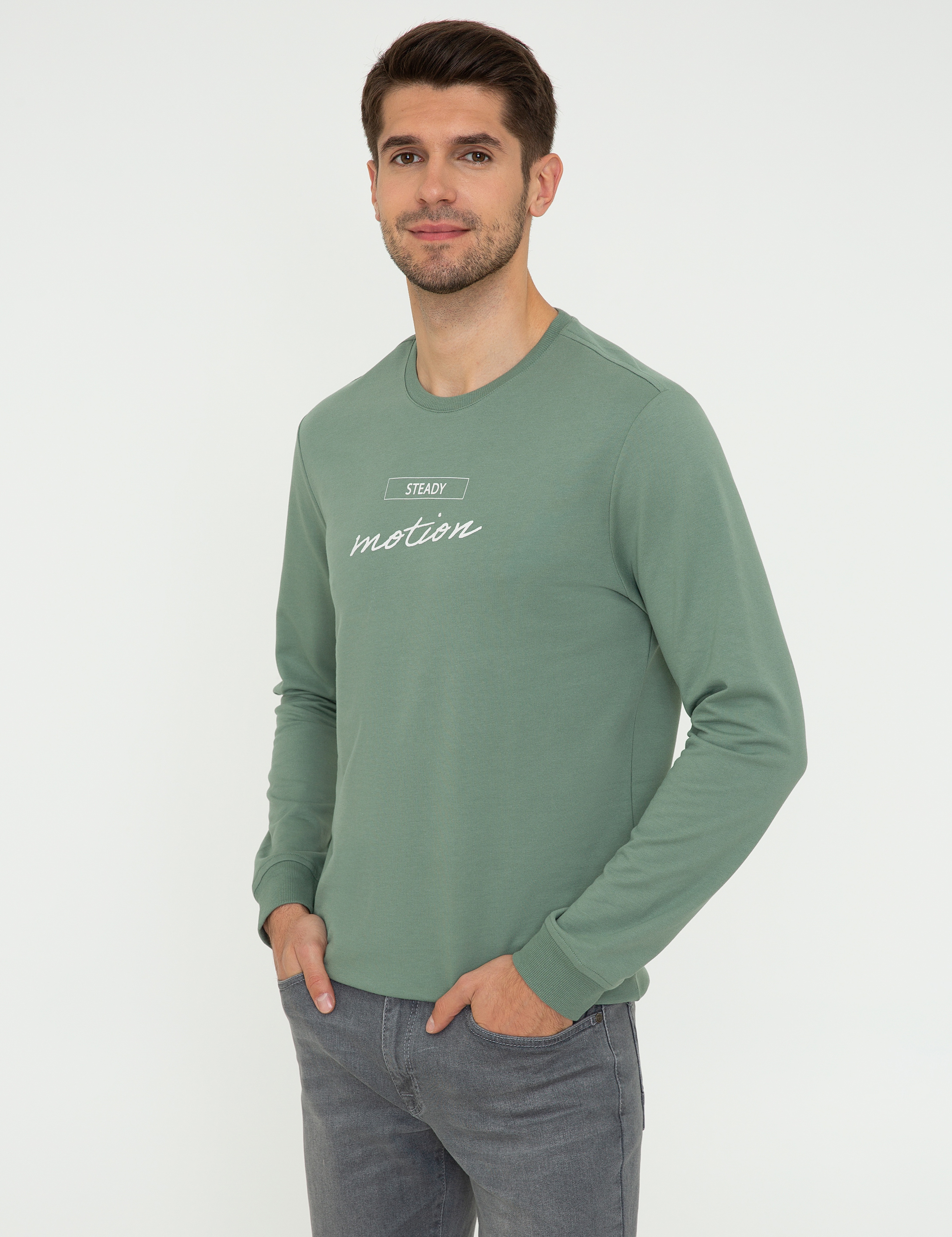 Yeşil Sweatshirt - Image 3