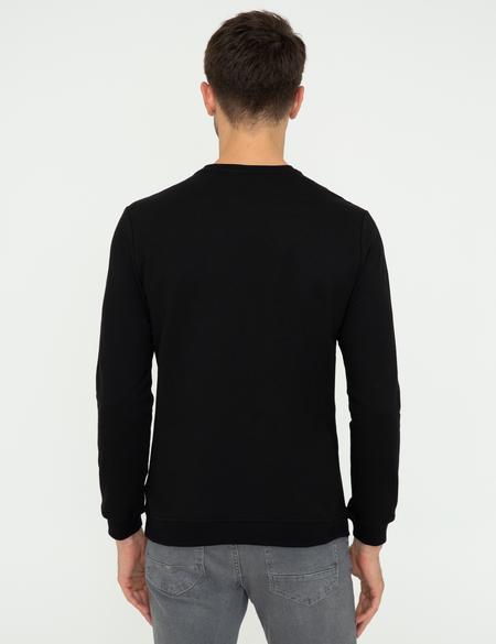 Siyah Sweatshirt - 50249355012