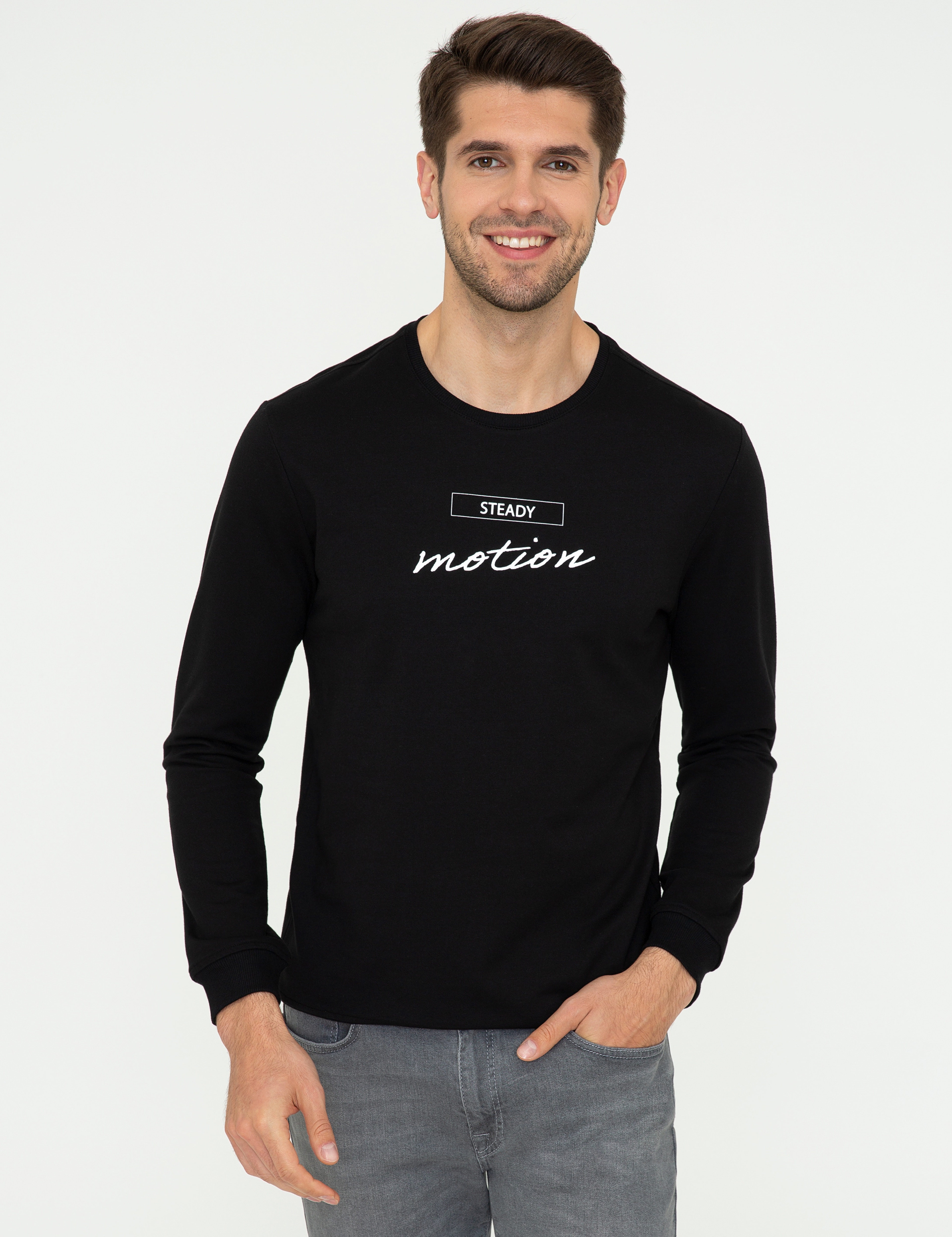 Siyah Sweatshirt - Image 1