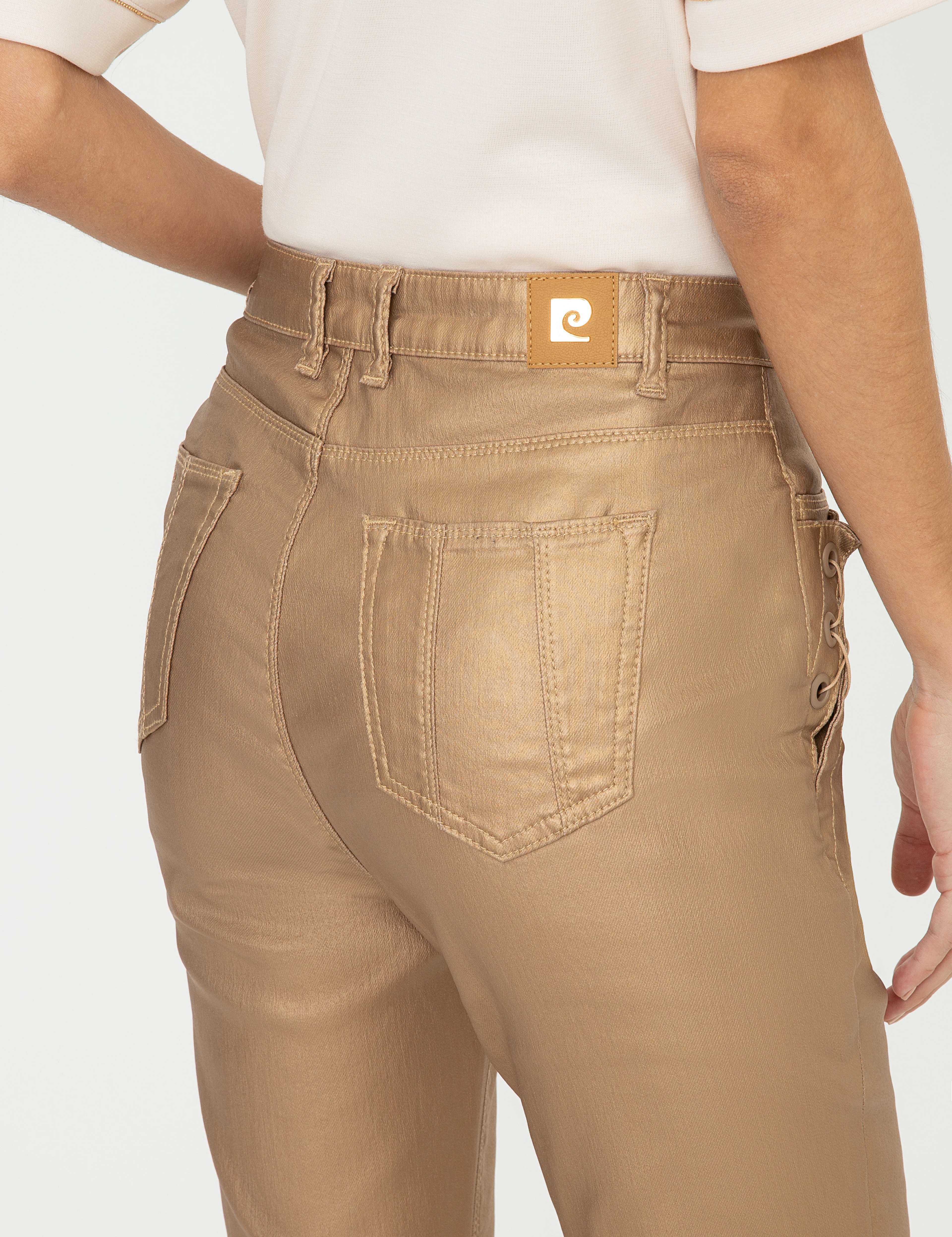 Camel Slim Fit Jean Pantolon - Image 6