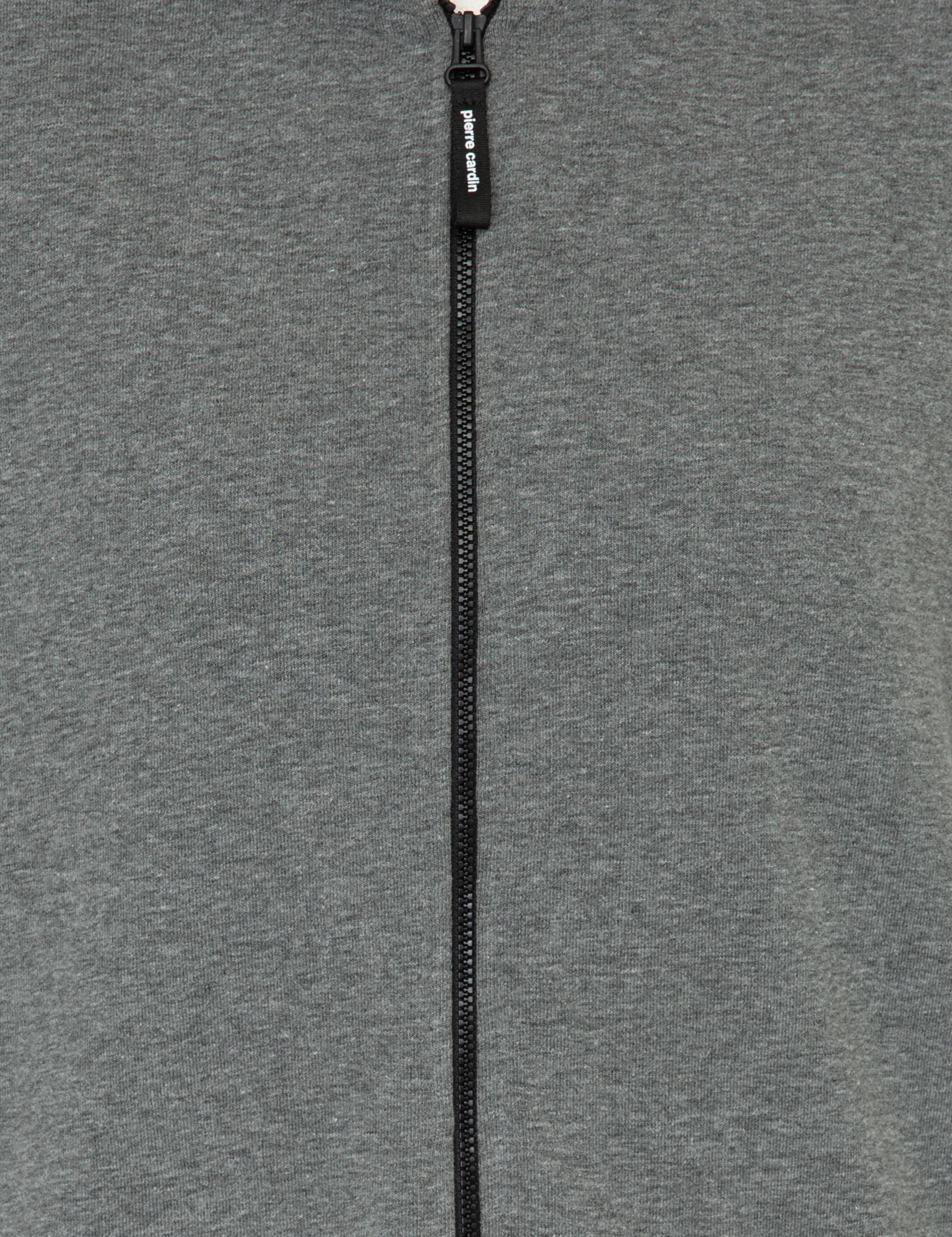 Antrasit Melanj Regular Fit Örme Hırka