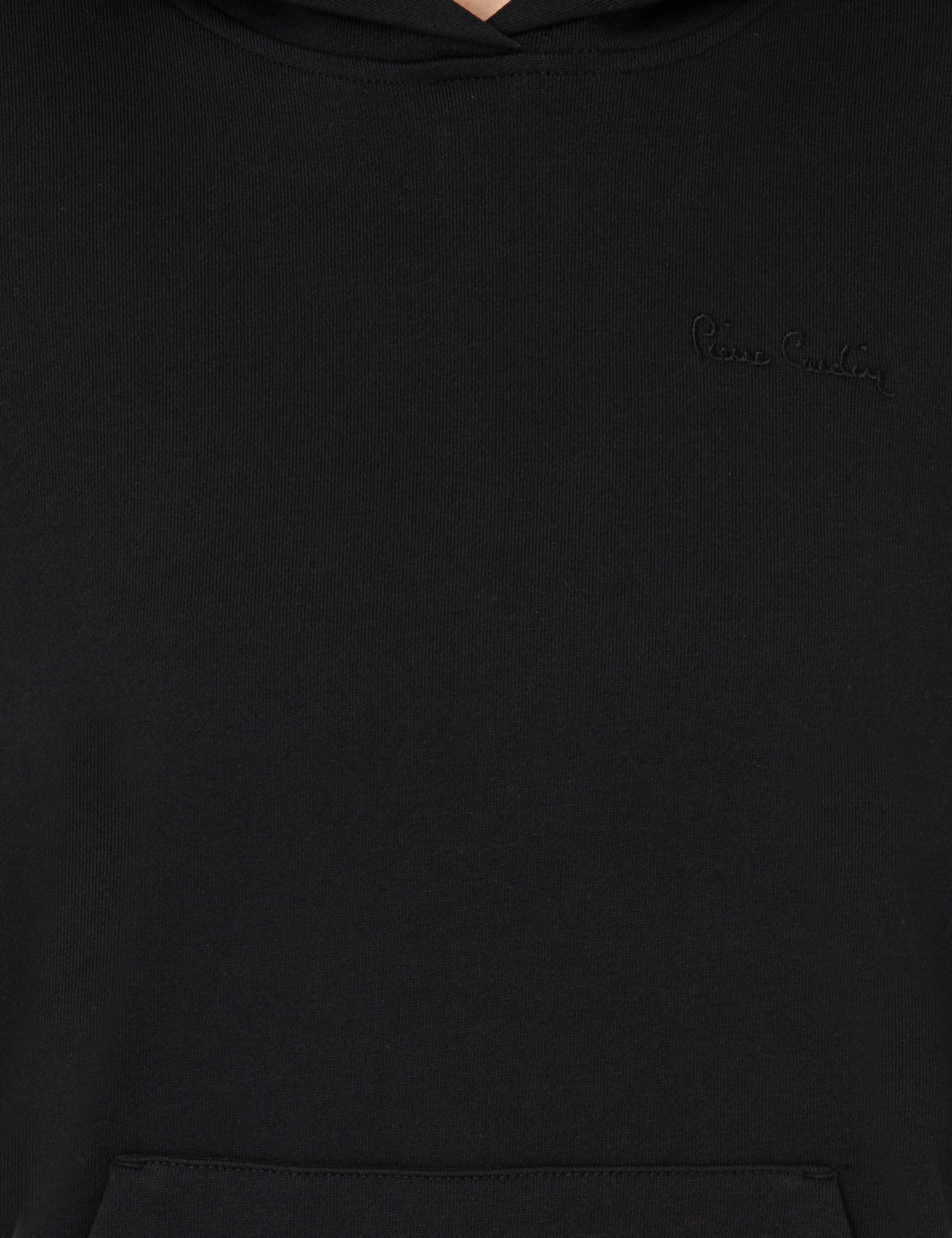 Siyah Regular Fit Sweatshirt - Image 6