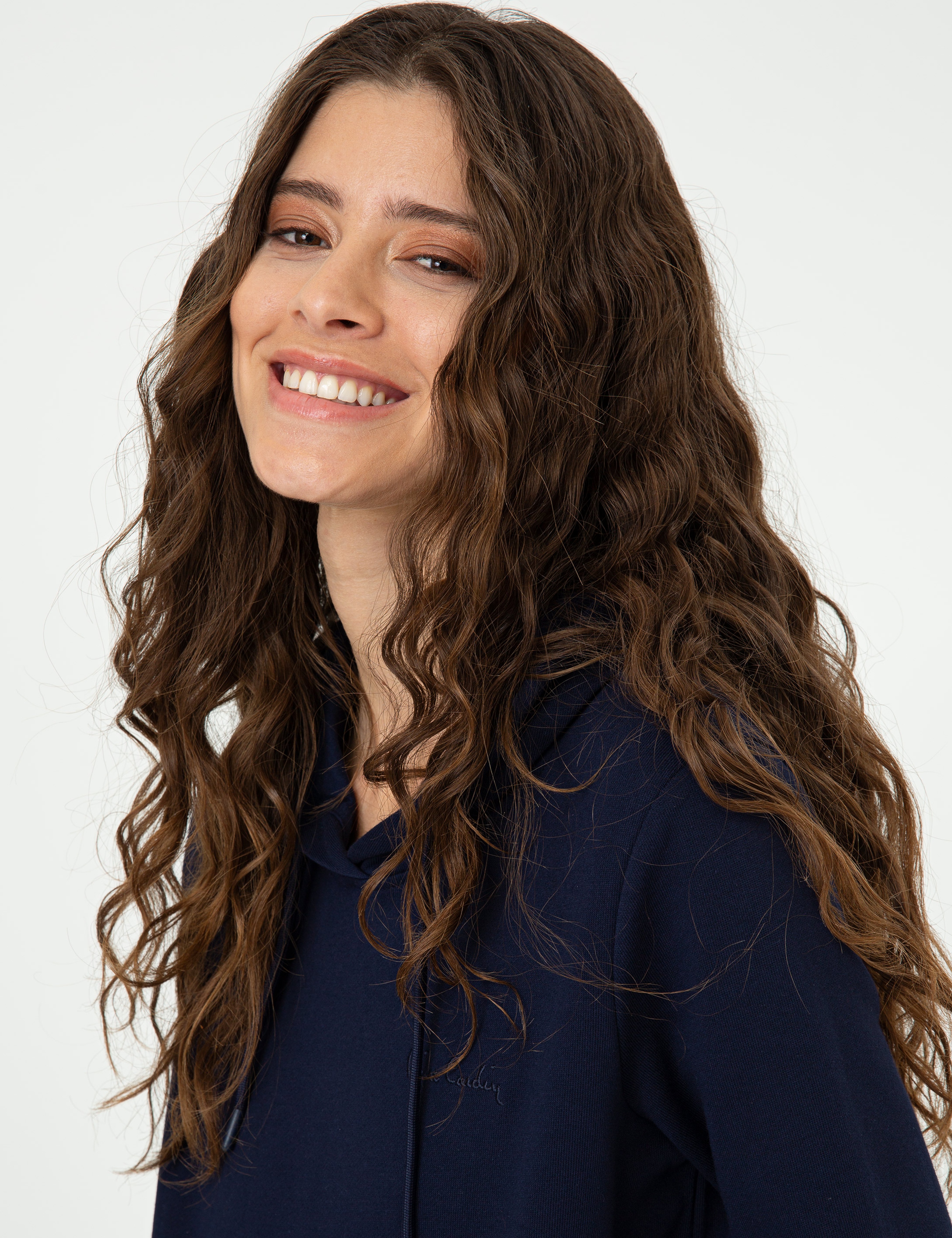 Lacivert Regular Fit Sweatshirt
