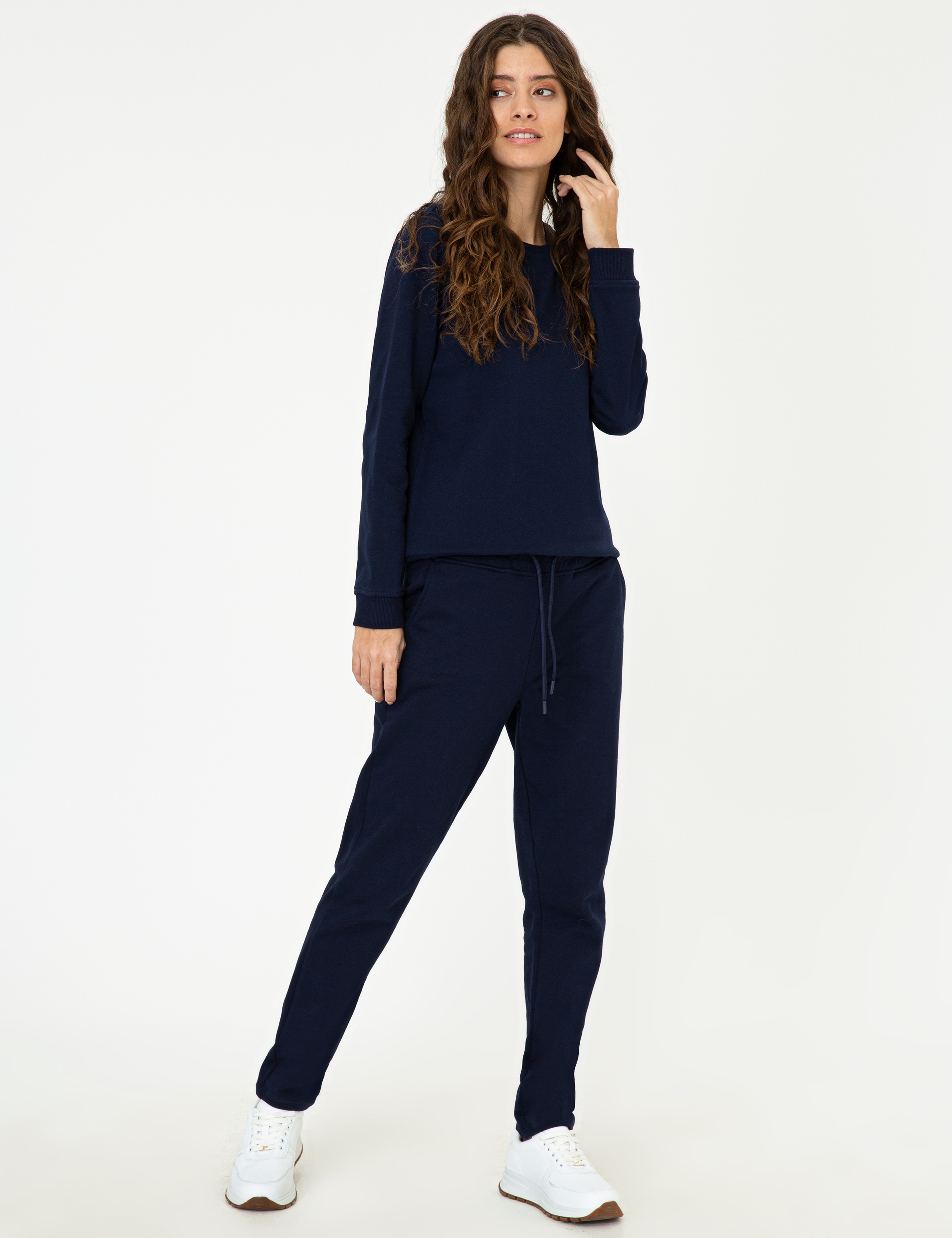 Lacivert Slim Fit Eşofman Altı
