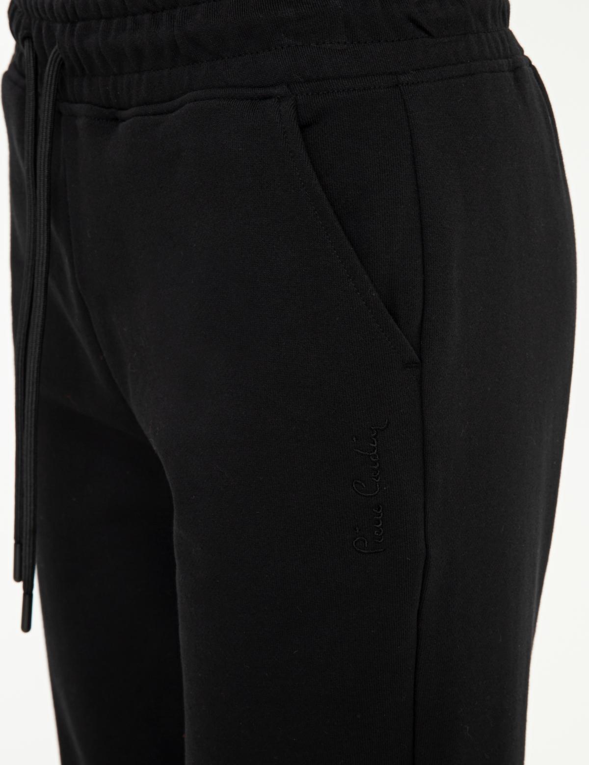 Siyah Slim Fit Eşofman Altı - 50248472020