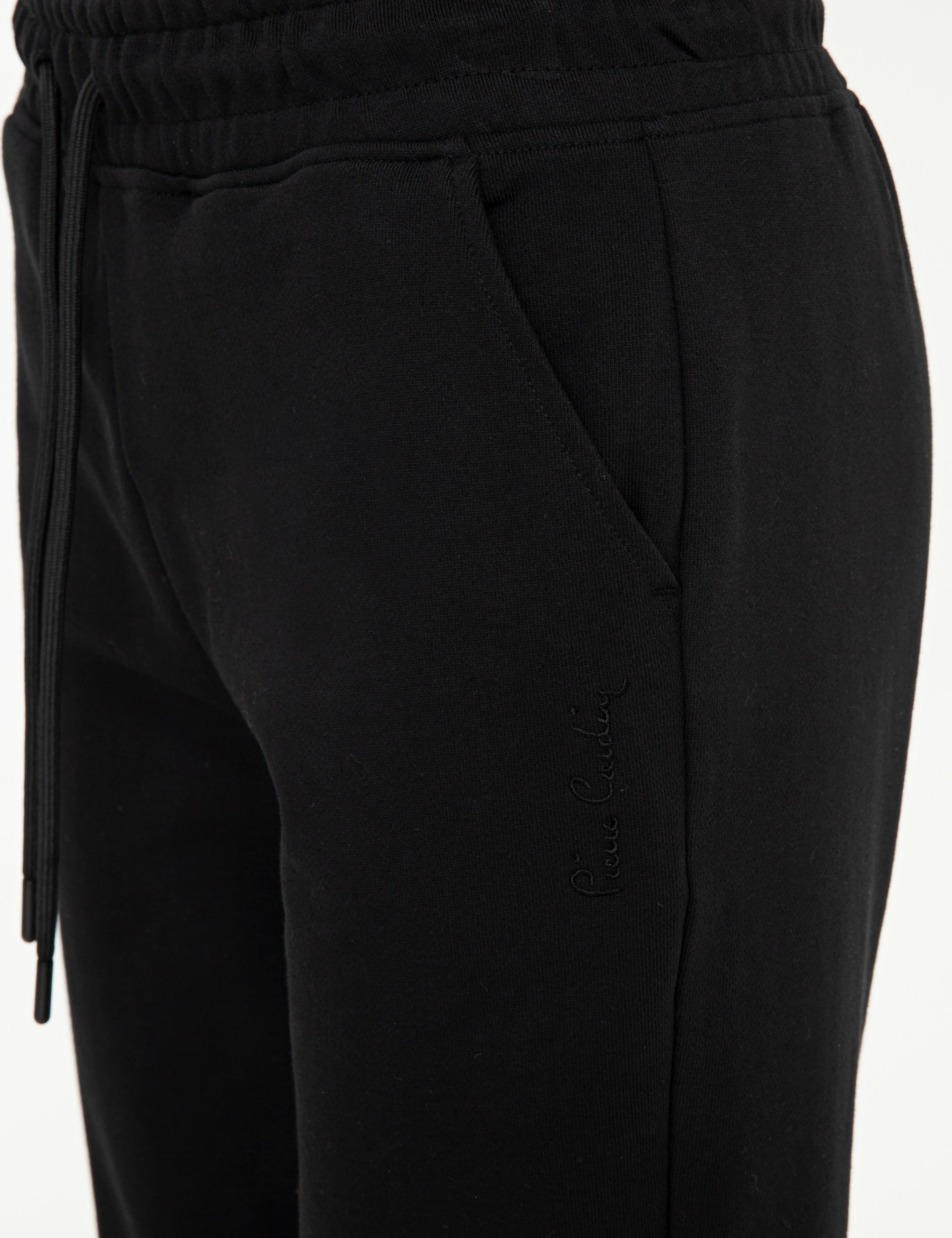 Siyah Slim Fit Eşofman Altı