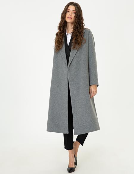 Antrasit Kaşe Kaban - 50244934002