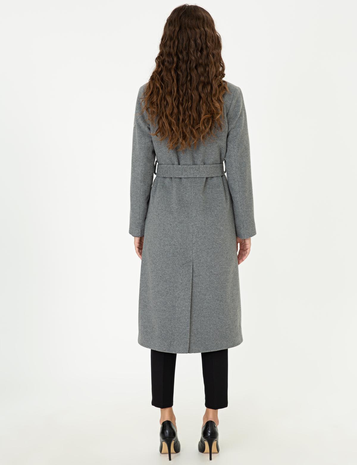 Antrasit Kaşe Kaban - 50244934002