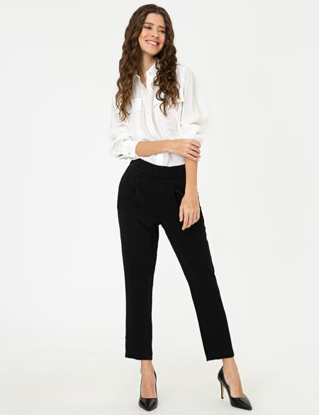 Ekru Comfort Fit Uzun Kollu Gömlek - 50244950002