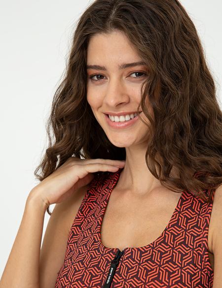 Antrasit Crop Top Bustiyer - 50249991002