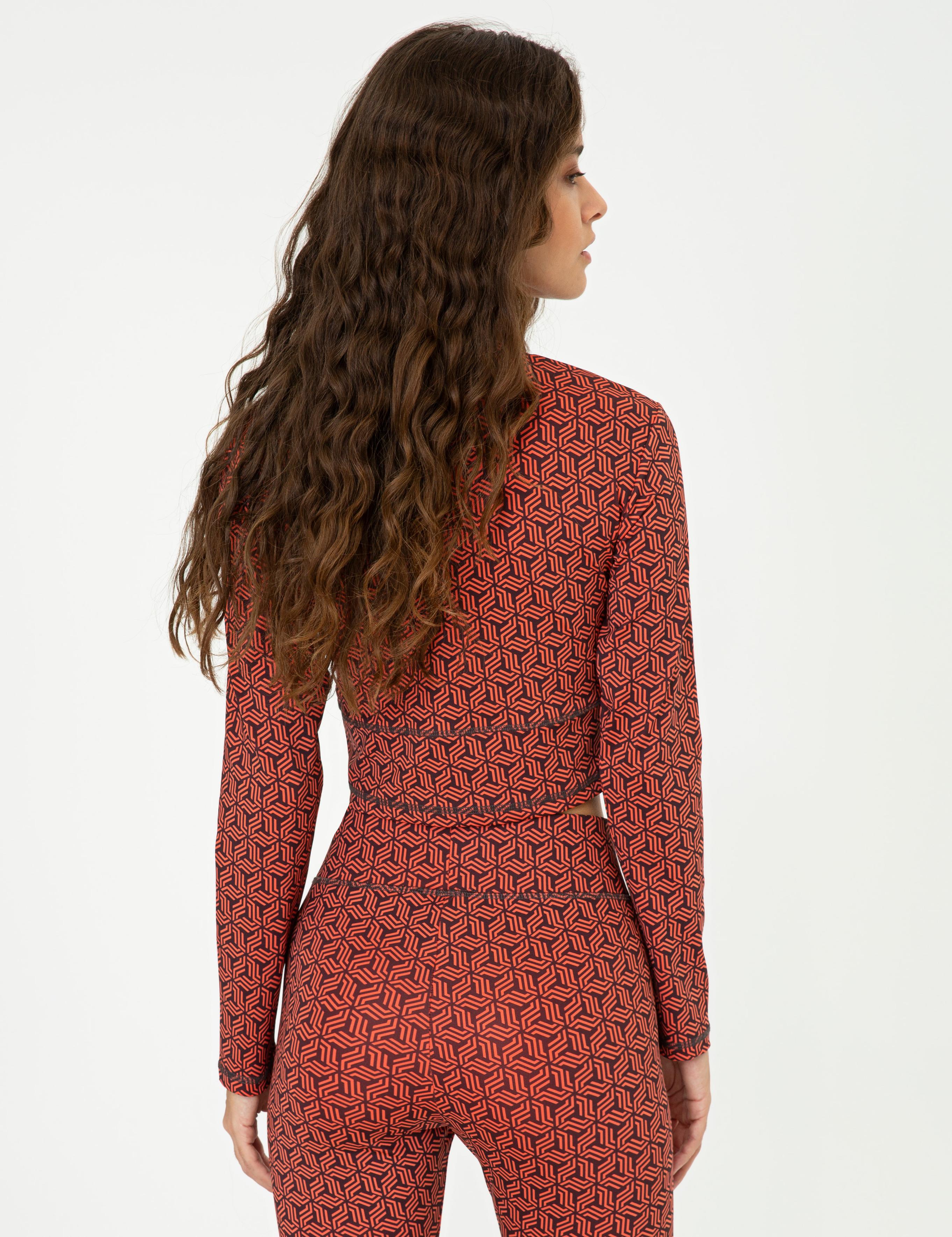 Antrasit Crop Top Bustiyer