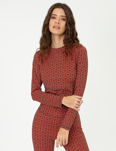 Antrasit Crop Top Bustiyer - 50249992005