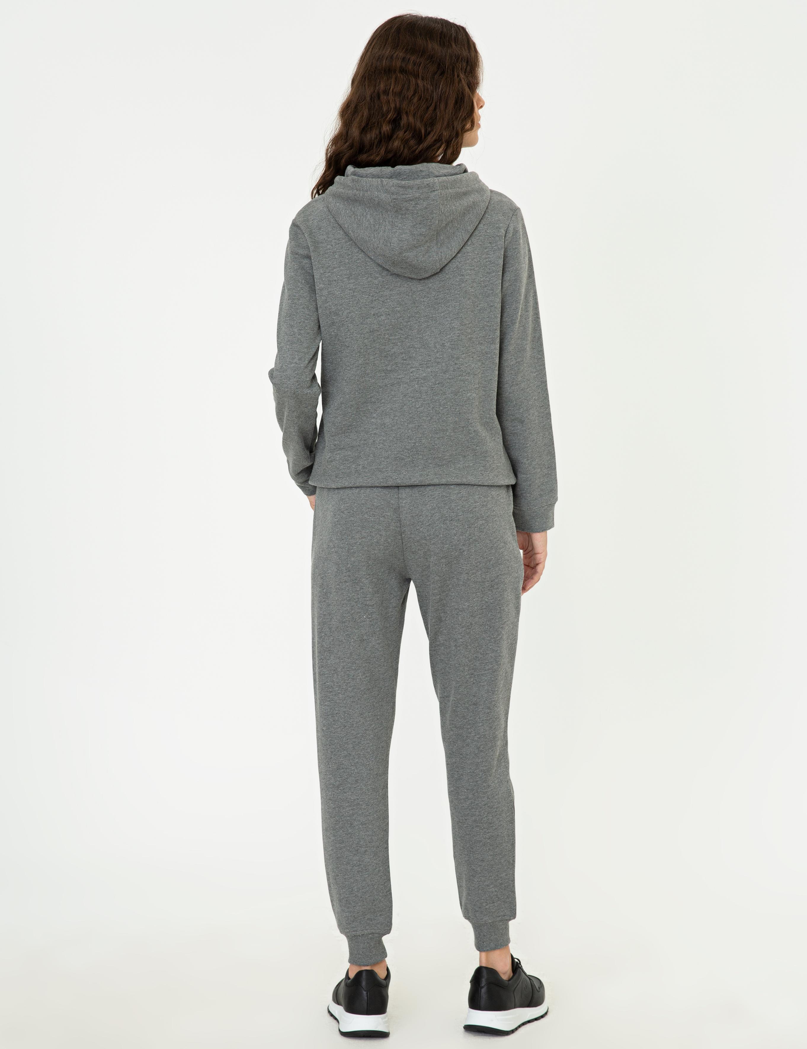 Gri Melanj Eşofman Altı