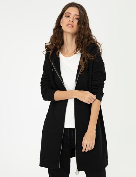 Siyah Örme Hırka - 50247788048