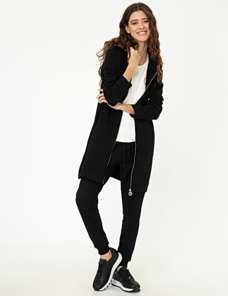 Siyah Örme Hırka - 50247788048