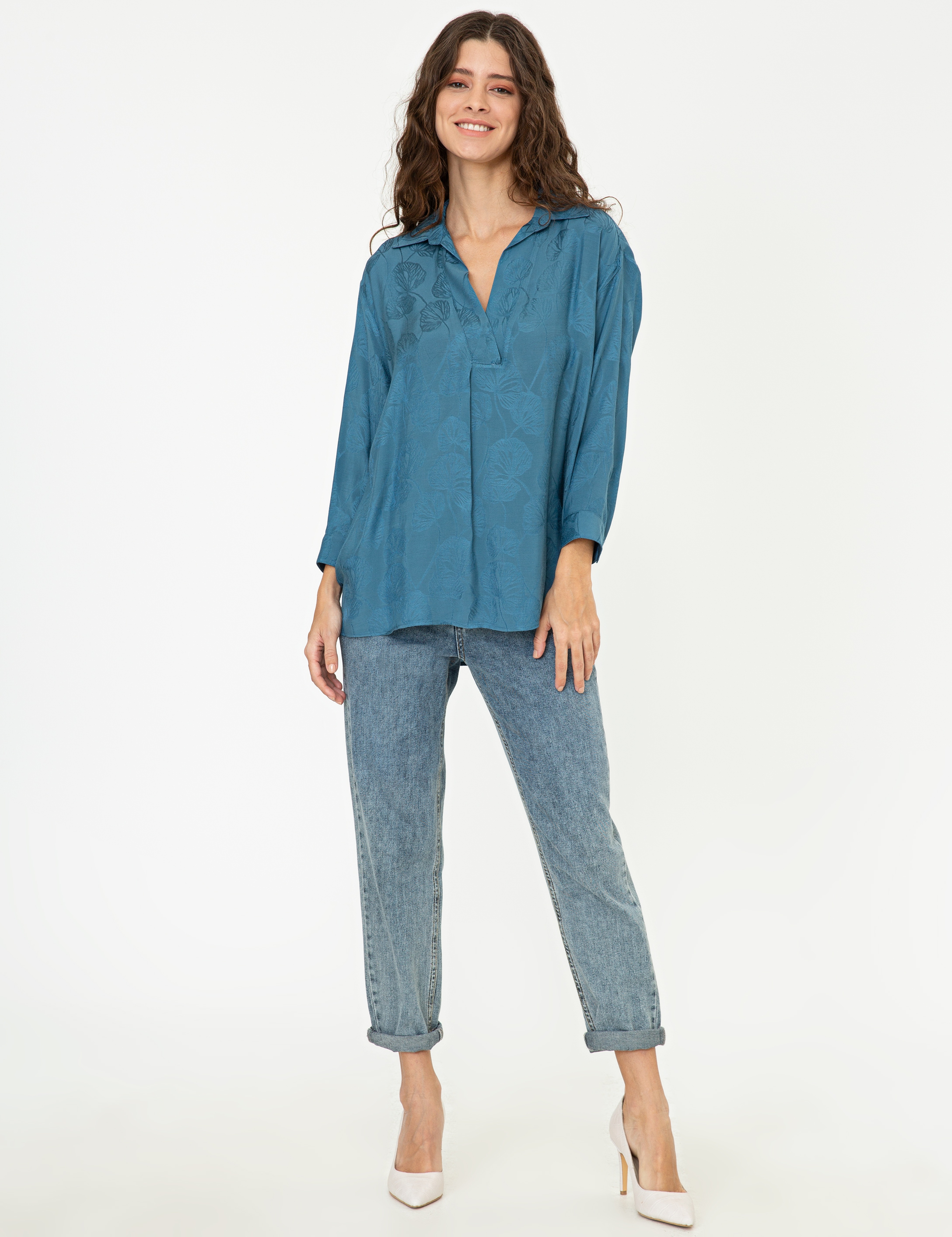Mint Comfort Fit Bluz - Image 5