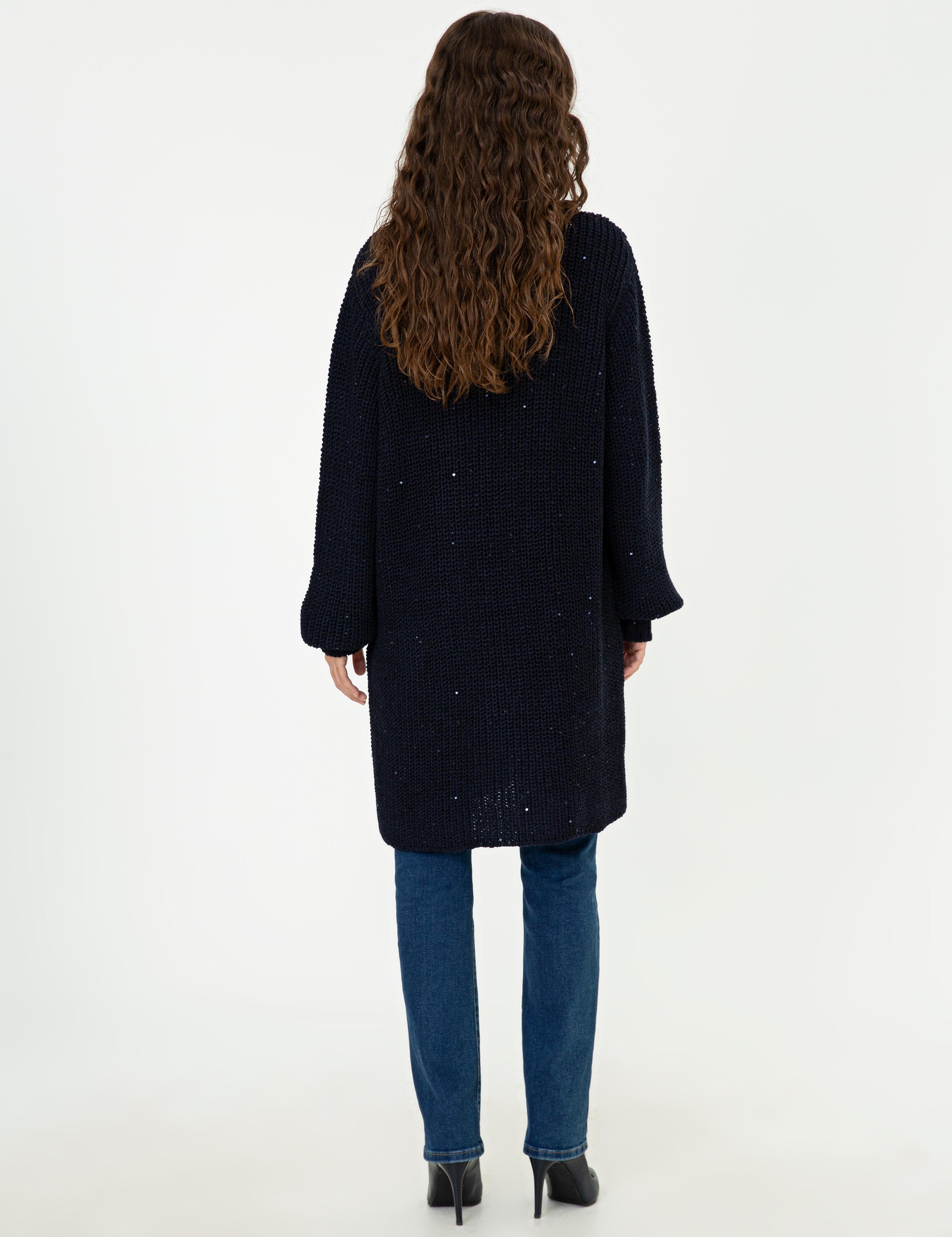 Lacivert Triko Hırka