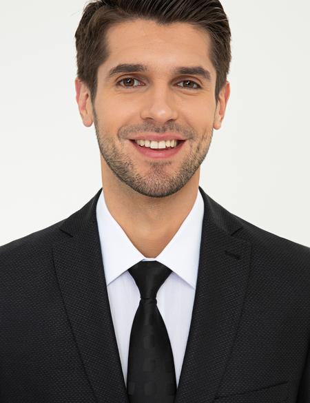 Siyah Slim Fit Ceket - 50200003077