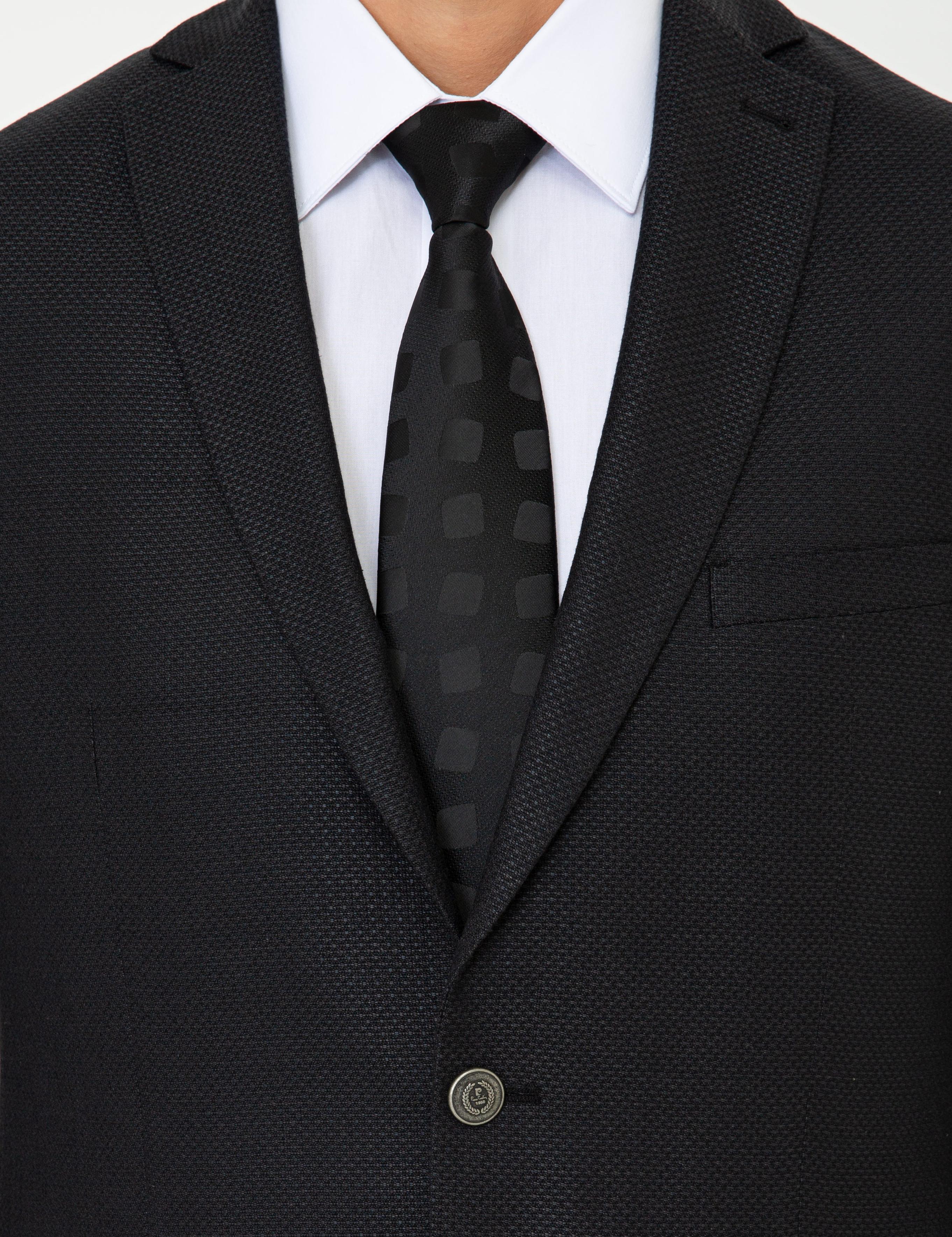 Siyah Slim Fit Ceket