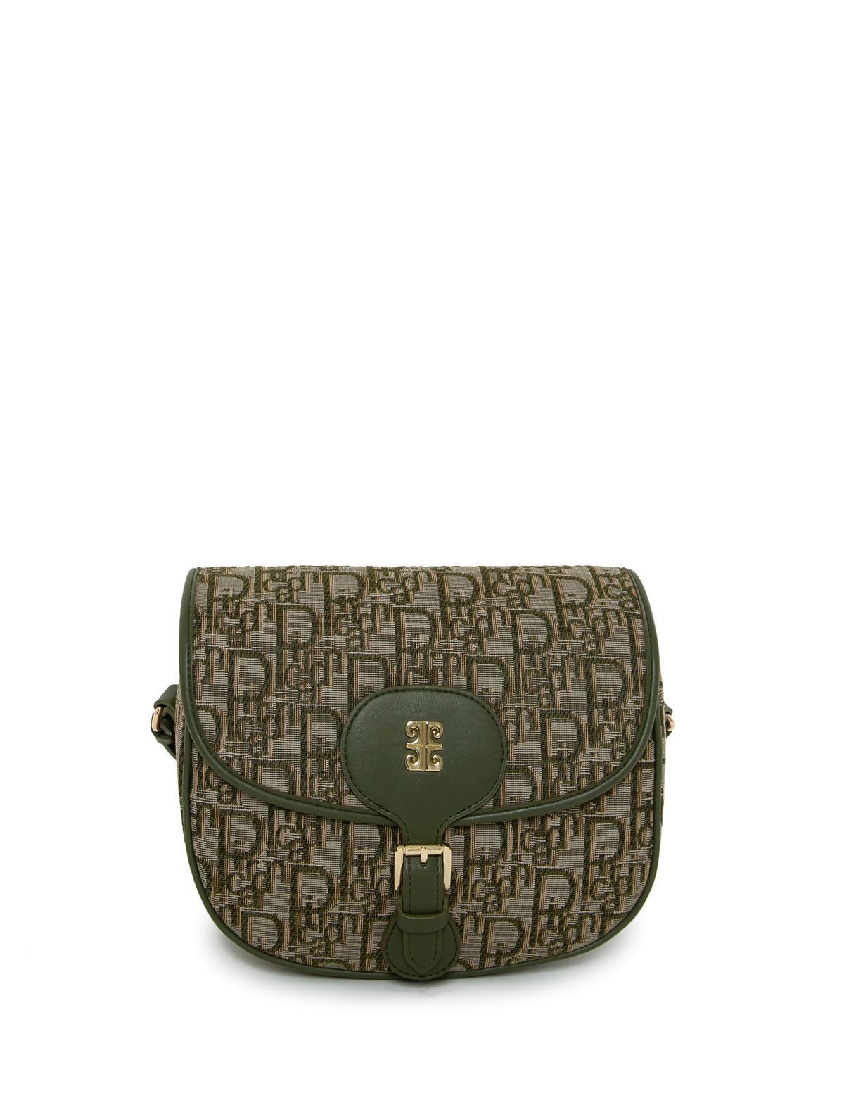 Yeşil Çapraz Çanta - 50252620003