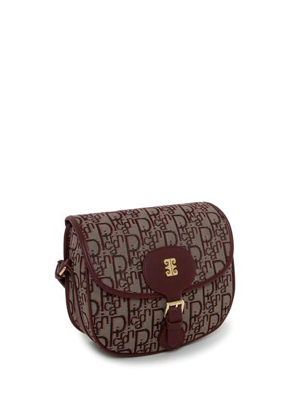 Bordo Çapraz Çanta - 50252620004
