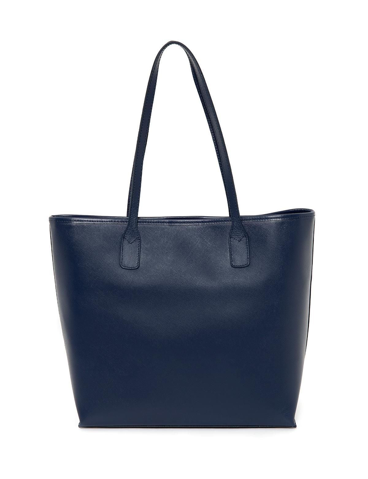 Lacivert Omuz Çanta - 50255468007