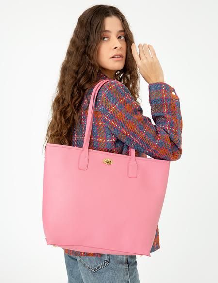 Pembe Omuz Çantası - 50255468008