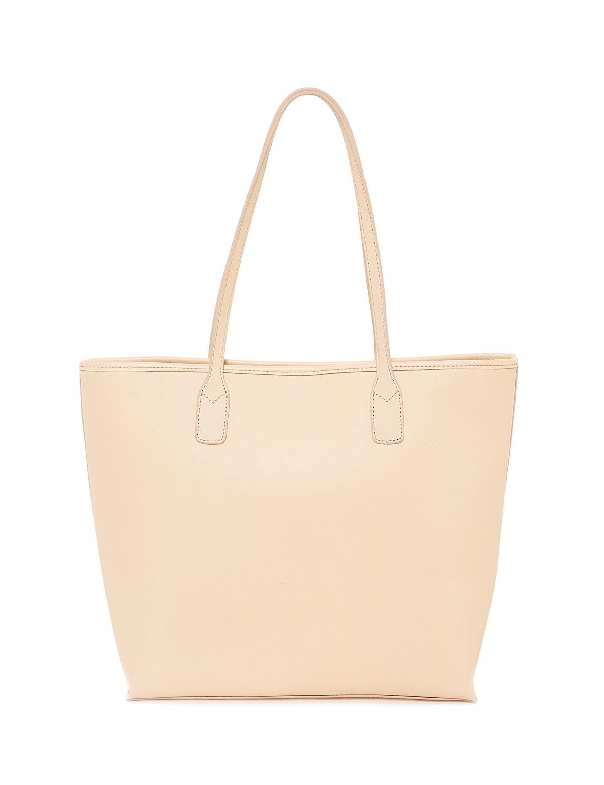 Bej Omuz Çanta - 50255468002