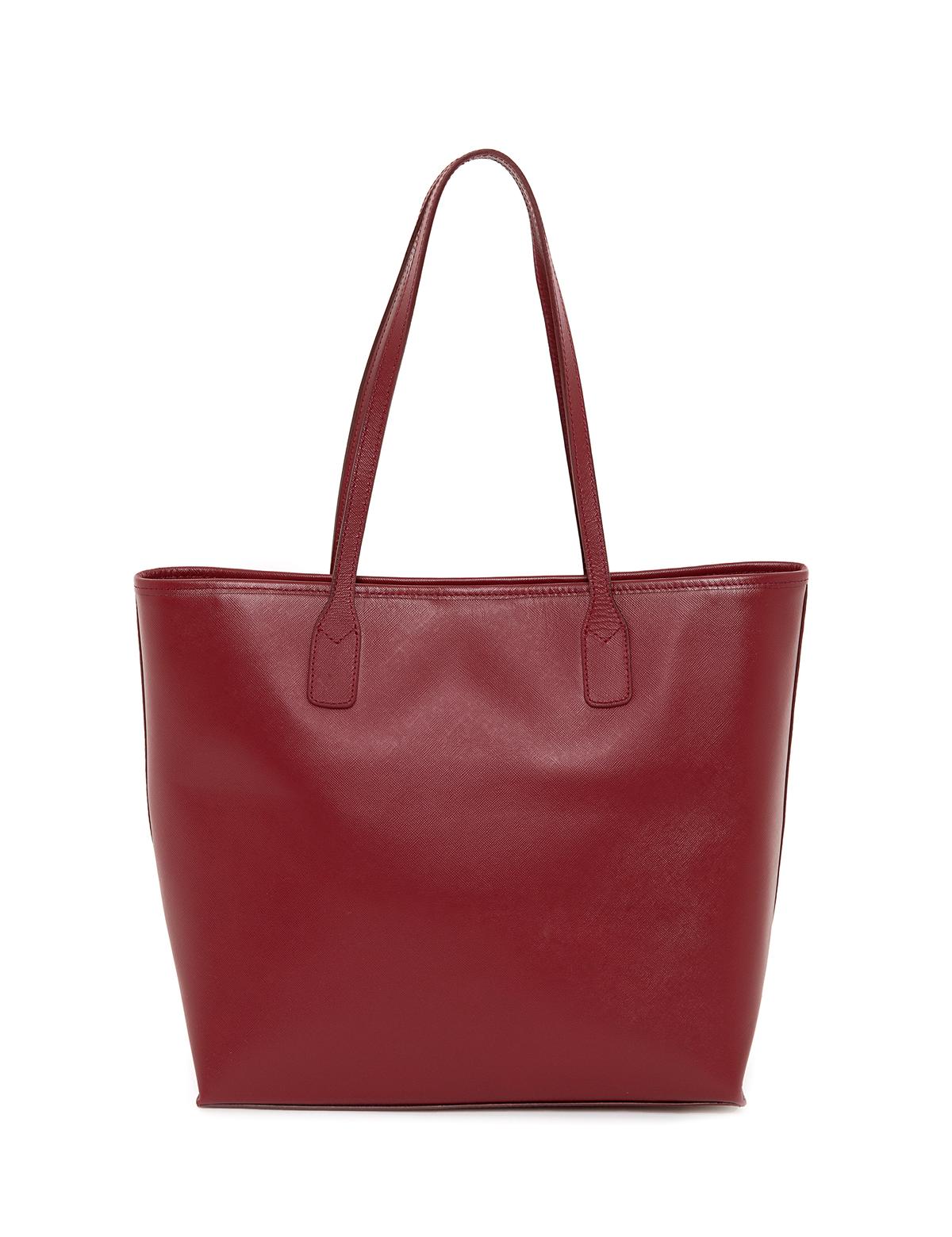 Bordo Omuz Çanta - 50255468003