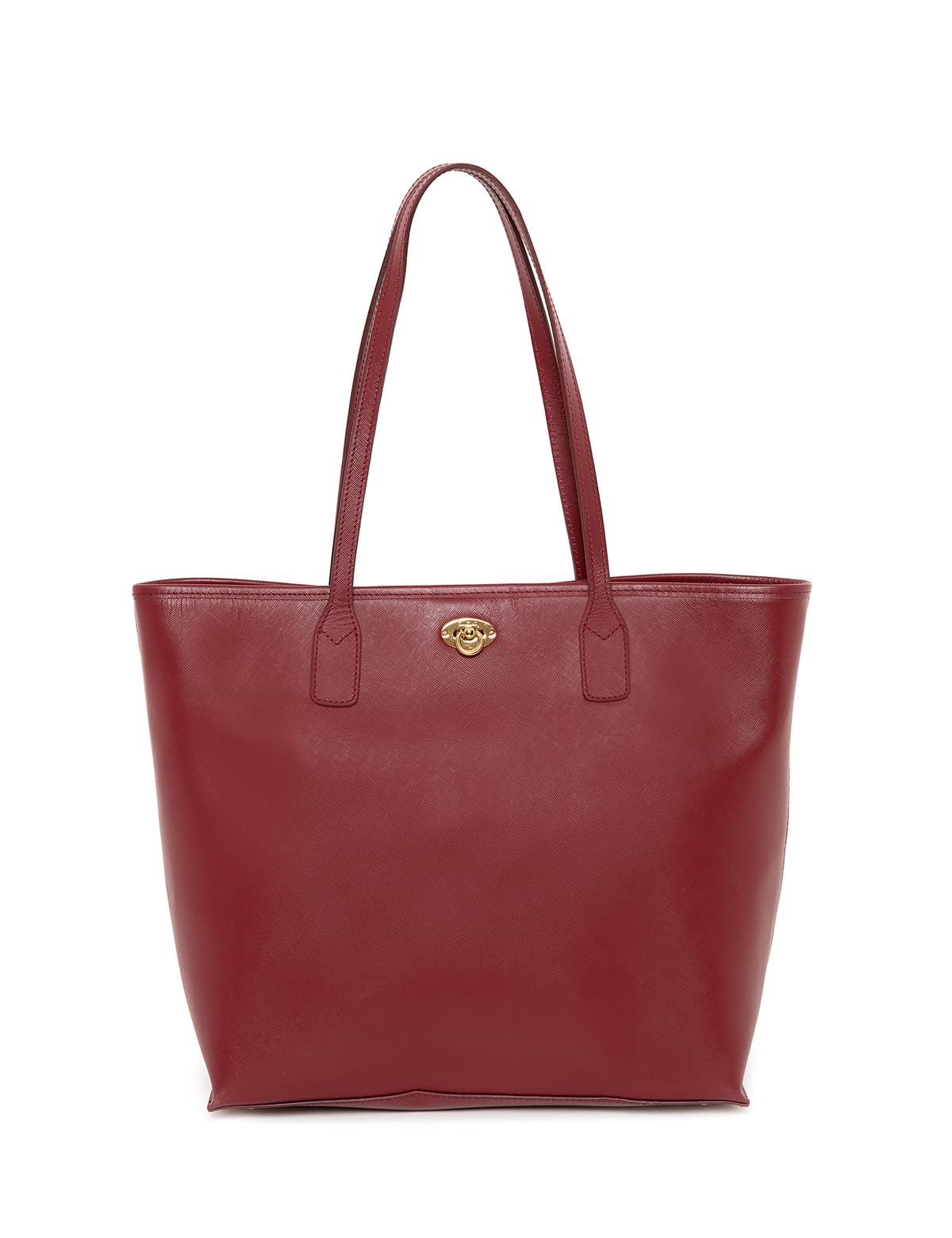 Bordo Omuz Çanta - 50255468003