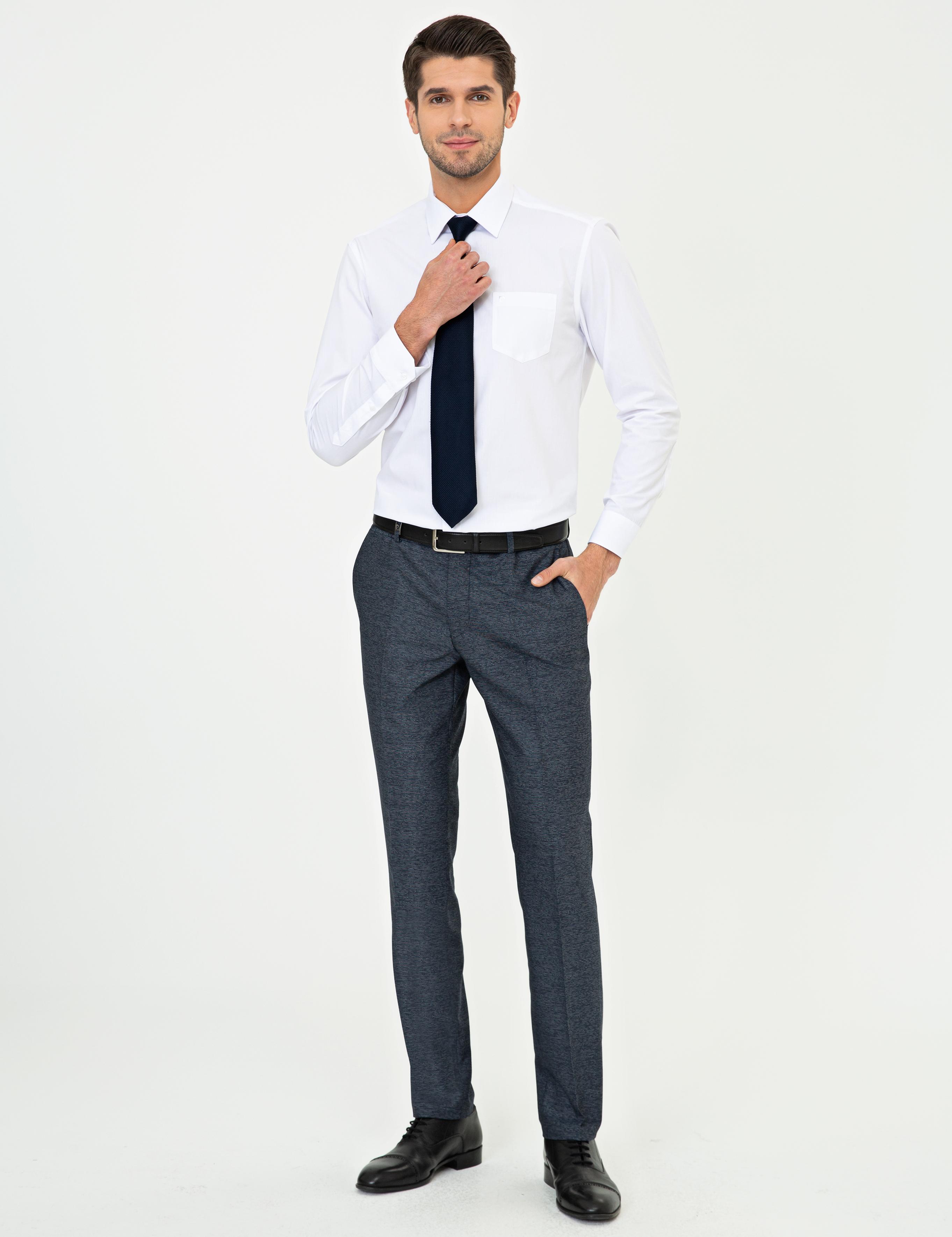 Beyaz Regular Fit Uzun Kollu Klasik Gömlek